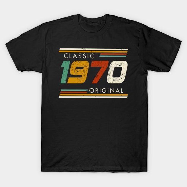 Classic 1970 Original Vintage T-Shirt by sueannharley12